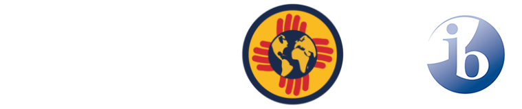 New Mexico International School and ib World School logo