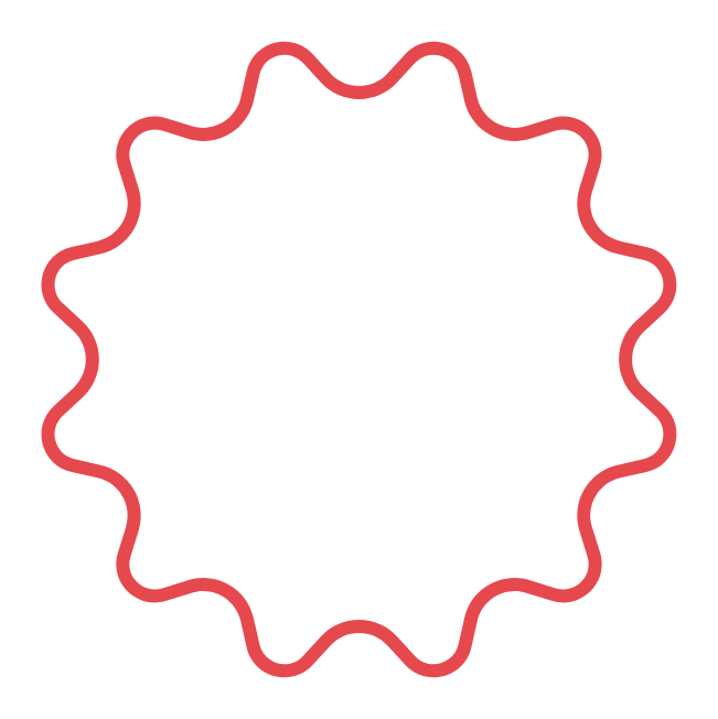Red polygon