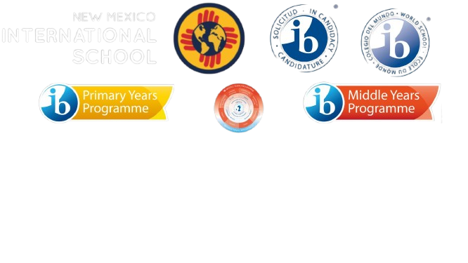 New Mexico International School and ib World School logo